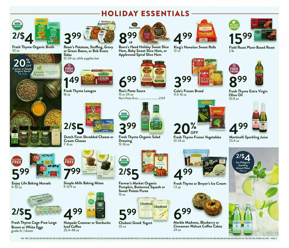 Fresh Thyme Farmers Market Weekly Ad from December 20