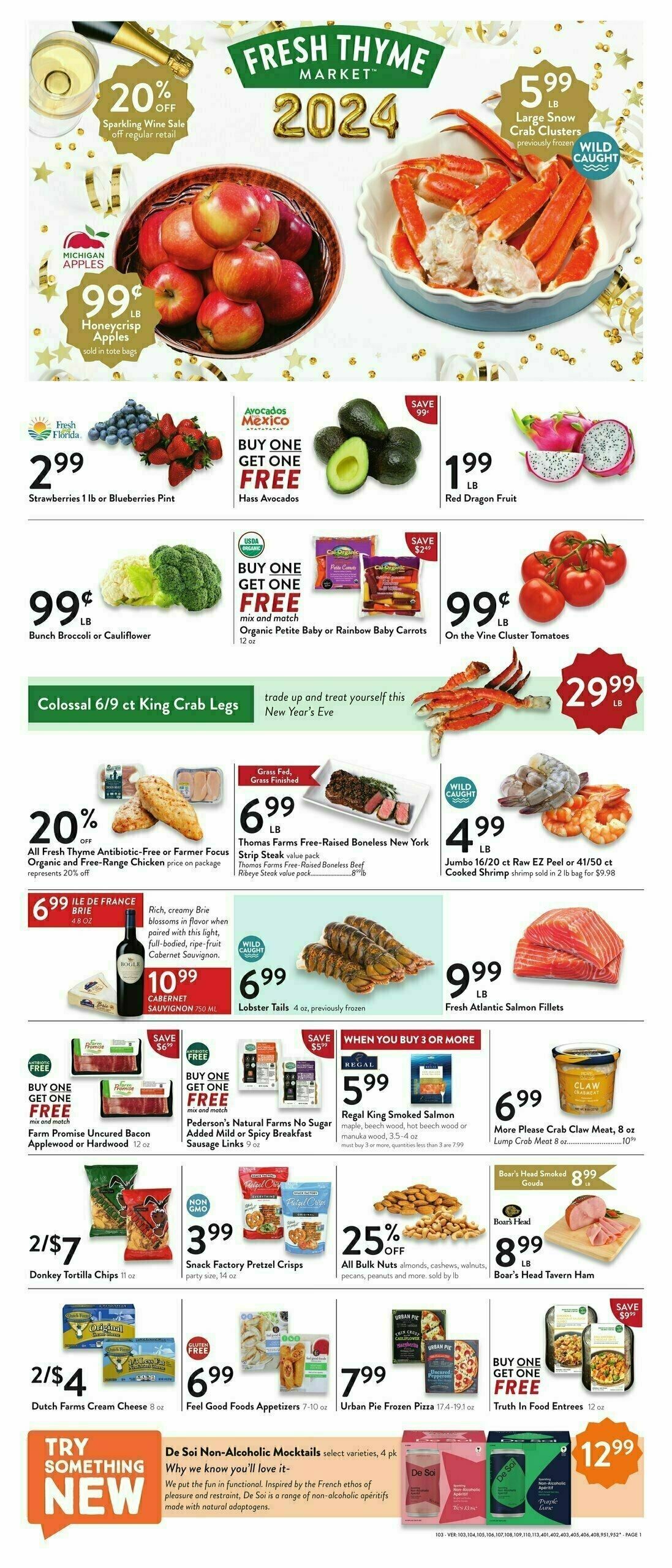 Fresh Thyme Farmers Market Weekly Ad from December 27