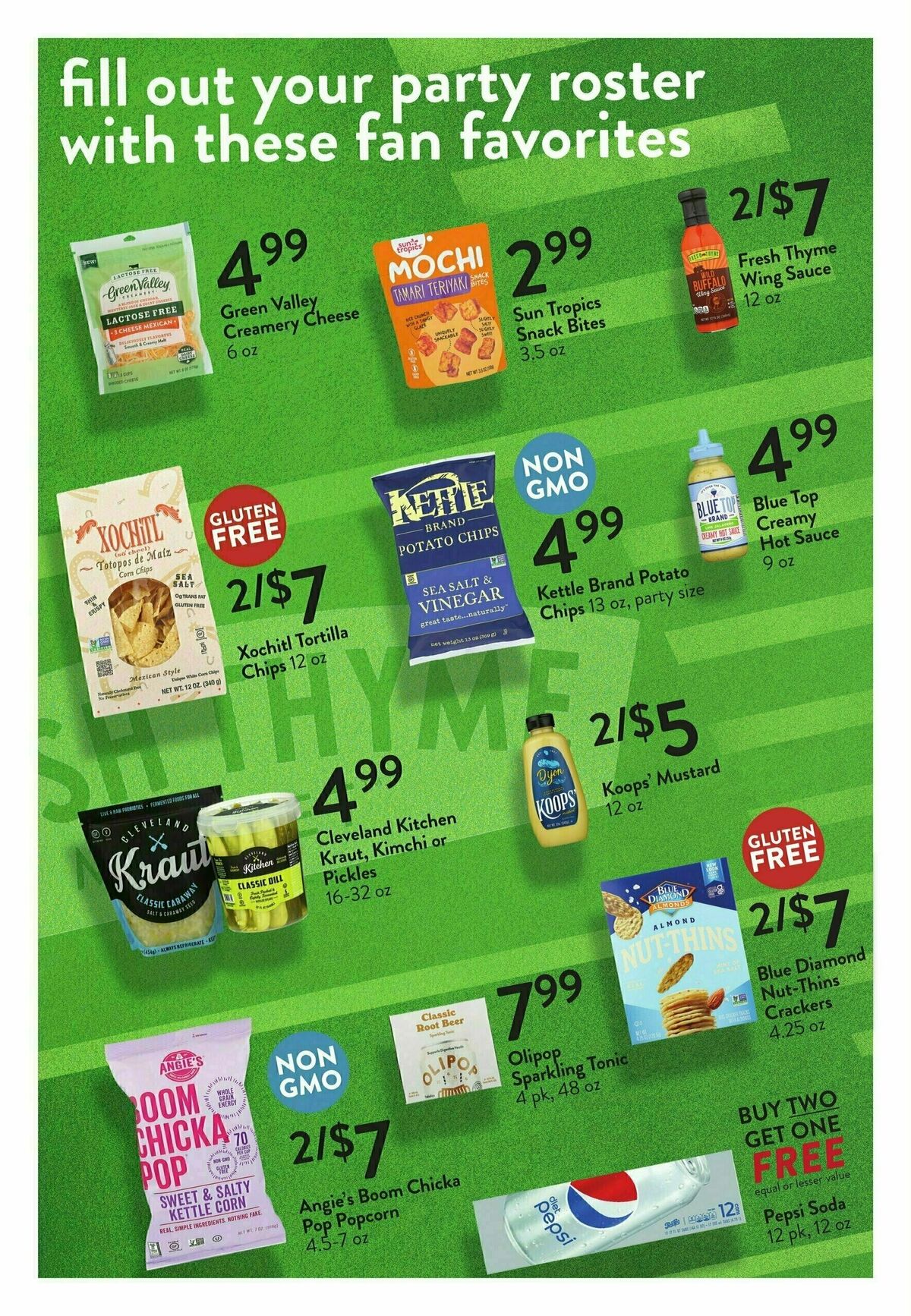 Fresh Thyme Farmers Market Weekly Ad from January 31