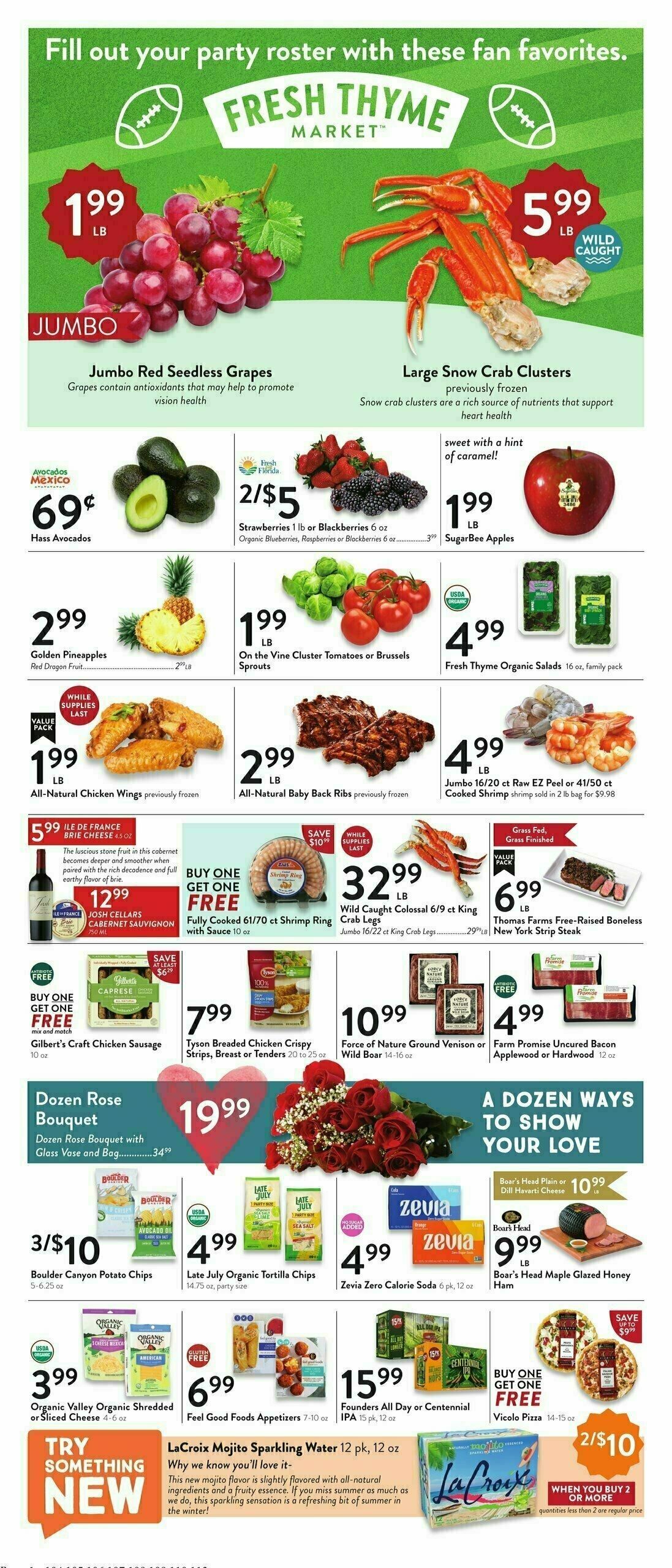 Fresh Thyme Farmers Market Weekly Ad from February 7