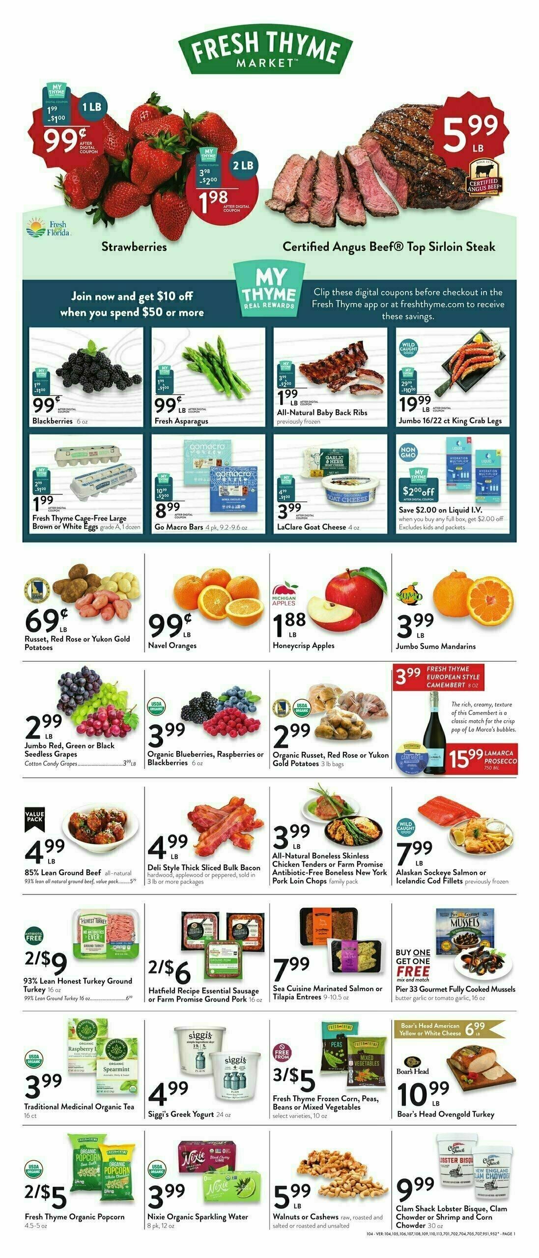 Fresh Thyme Farmers Market Weekly Ad from February 28