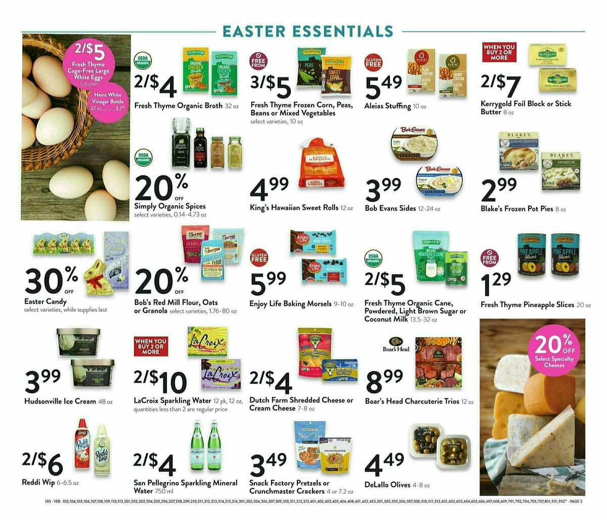 Fresh Thyme Farmers Market Weekly Ad from March 27
