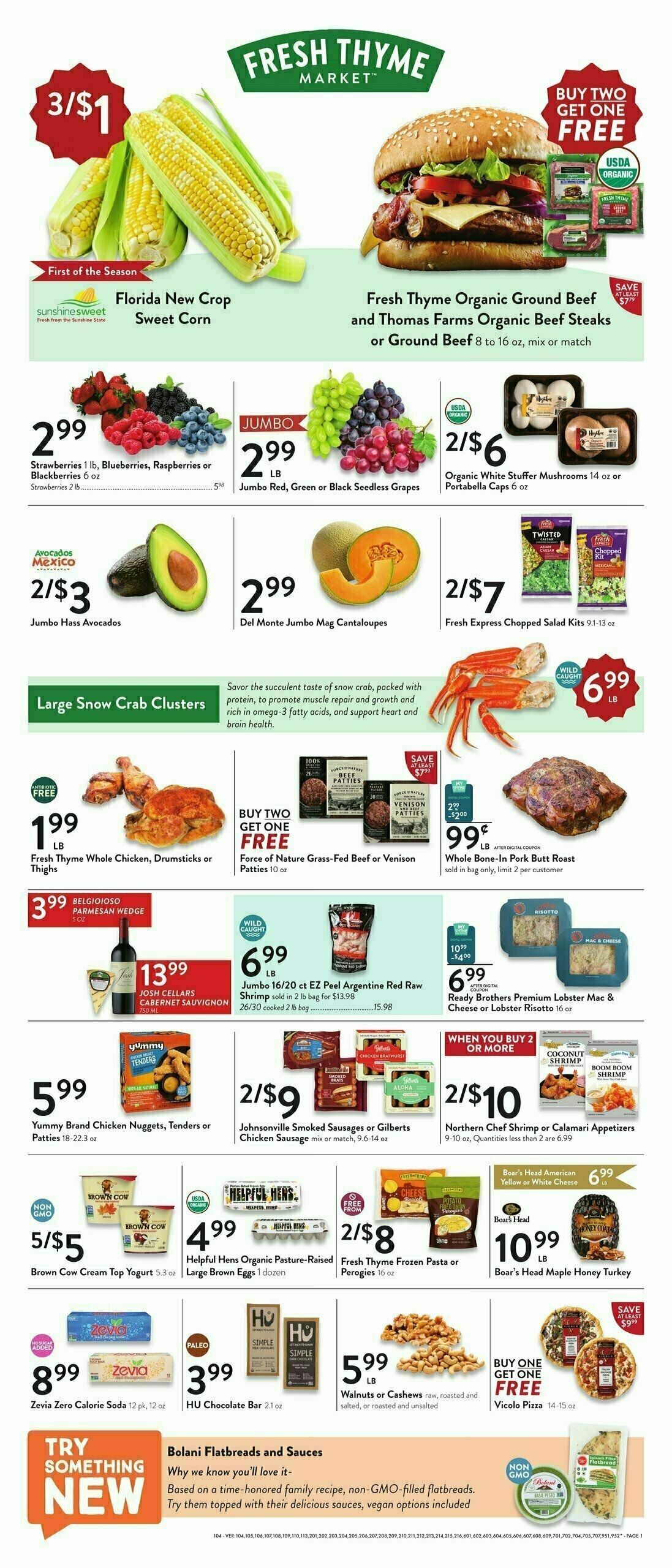 Fresh Thyme Farmers Market Weekly Ad from April 3