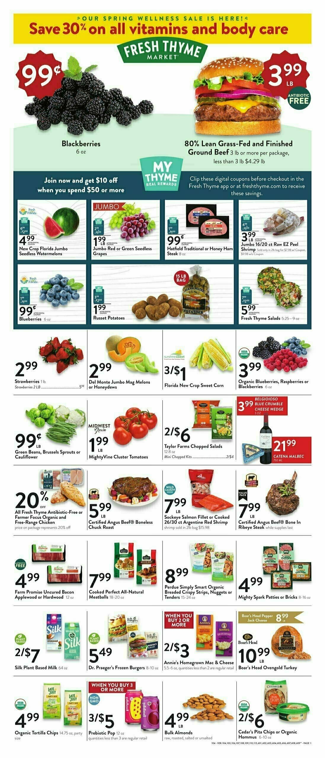Fresh Thyme Farmers Market Weekly Ad from April 17