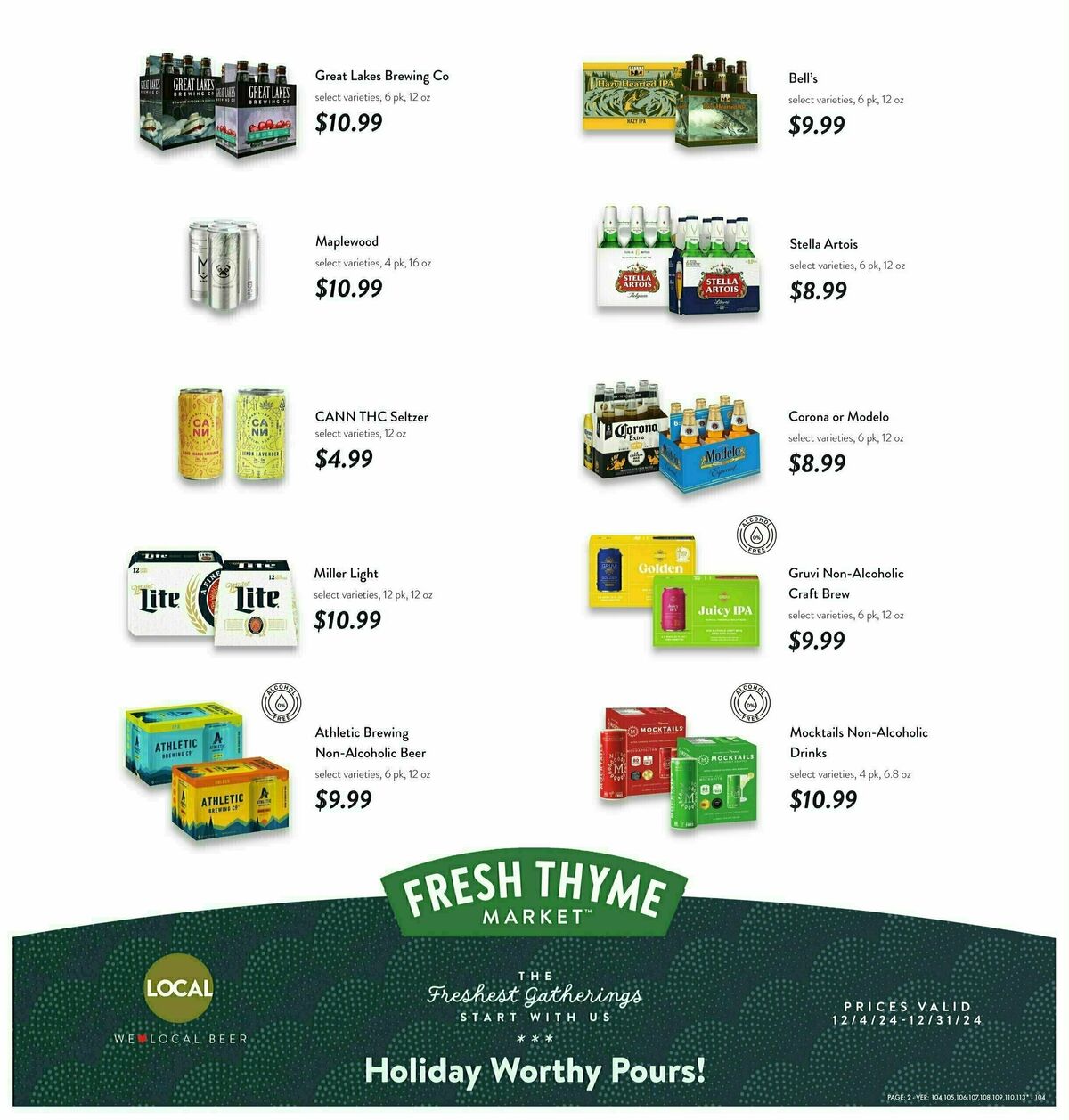 Fresh Thyme Farmers Market Weekly Ad from December 11