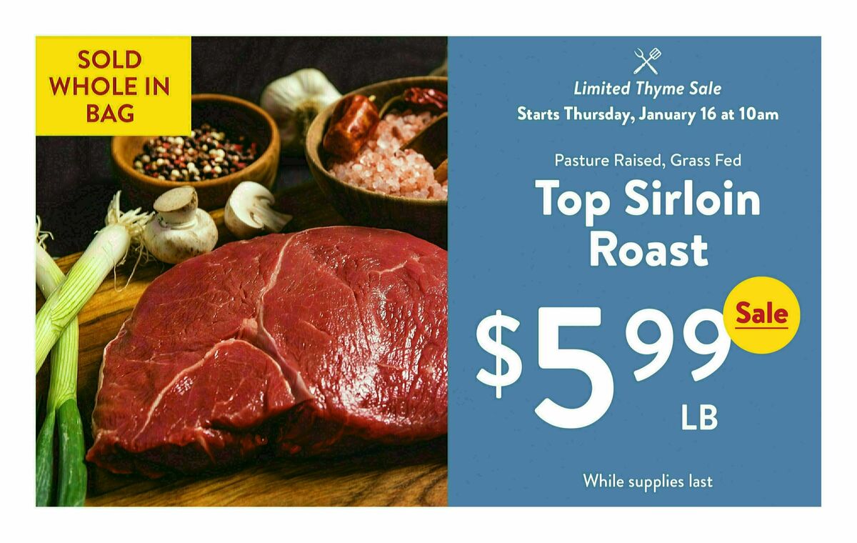 Fresh Thyme Farmers Market Weekly Ad from January 15