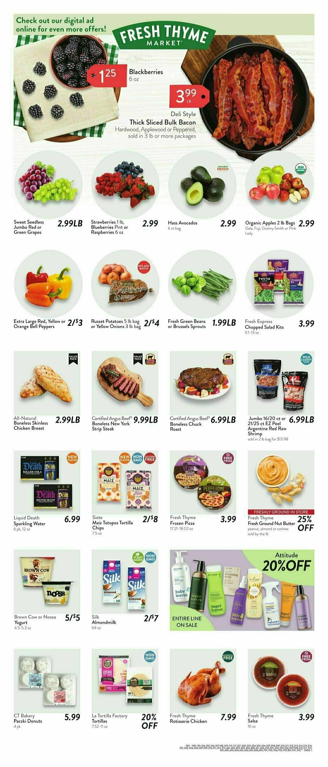 Fresh Thyme Farmers Market Weekly Ad from January 29