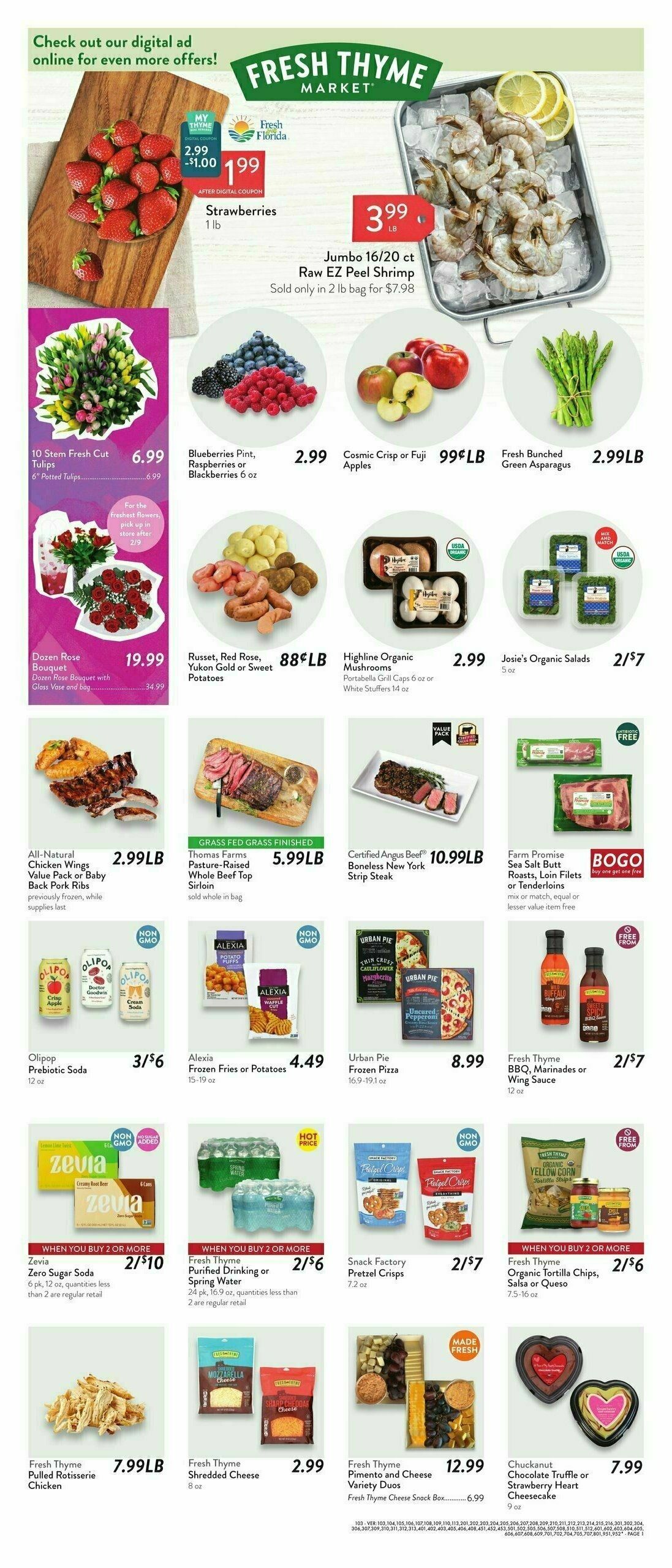 Fresh Thyme Farmers Market Weekly Ad from February 5
