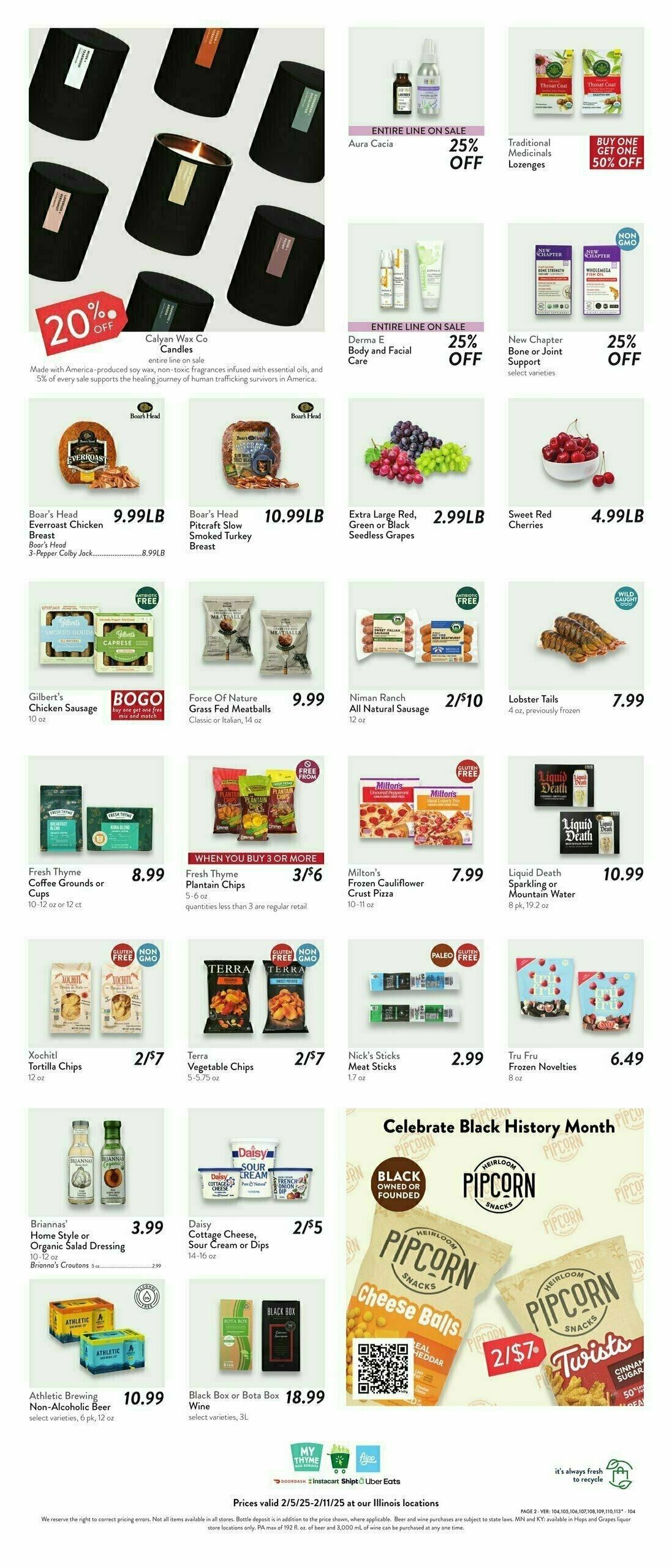 Fresh Thyme Farmers Market Weekly Ad from February 5