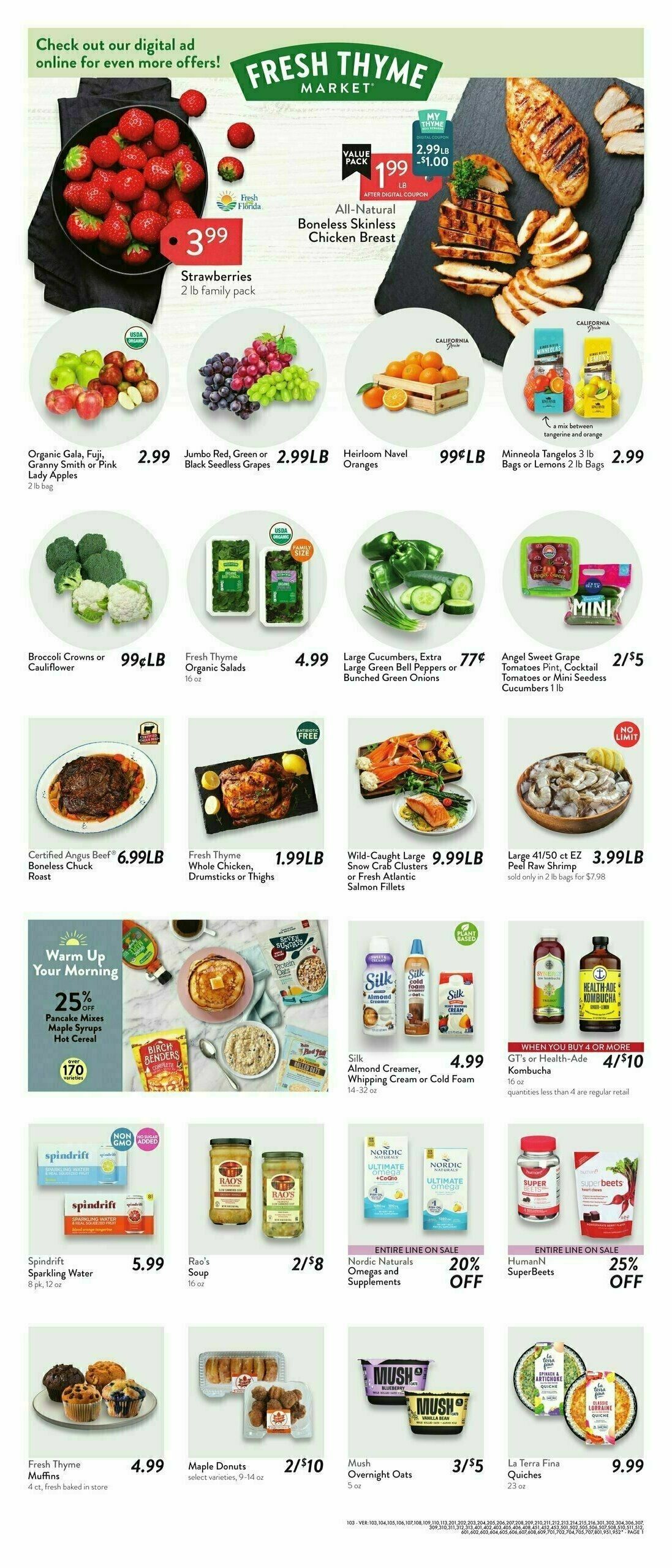 Fresh Thyme Farmers Market Weekly Ad from February 19