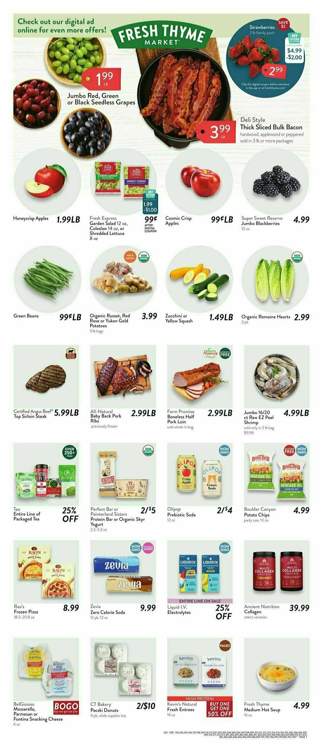 Fresh Thyme Farmers Market Weekly Ad from February 26