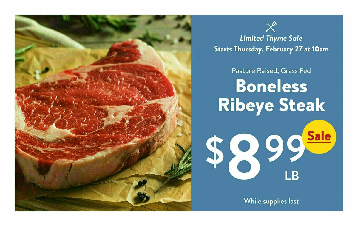 Fresh Thyme Farmers Market Weekly Ad from February 26