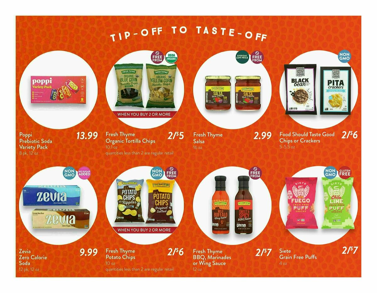 Fresh Thyme Farmers Market Weekly Ad from March 19