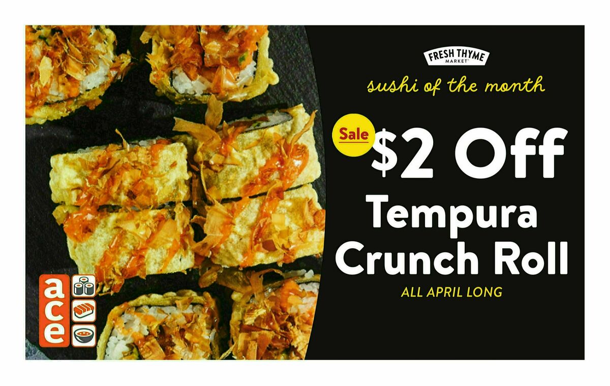 Fresh Thyme Farmers Market Weekly Ad from April 2