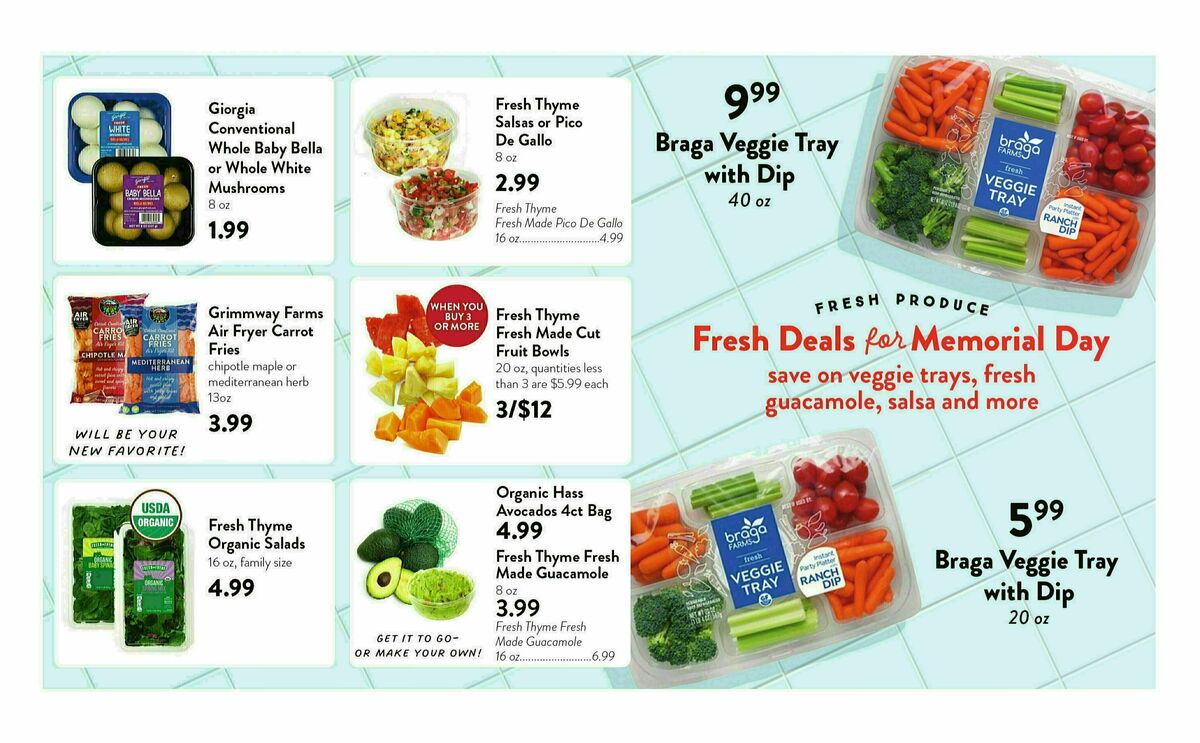 Fresh Thyme Farmers Market Weekly Ad from May 21