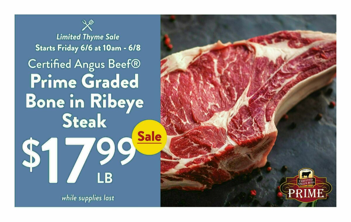 Fresh Thyme Farmers Market Weekly Ad from June 4