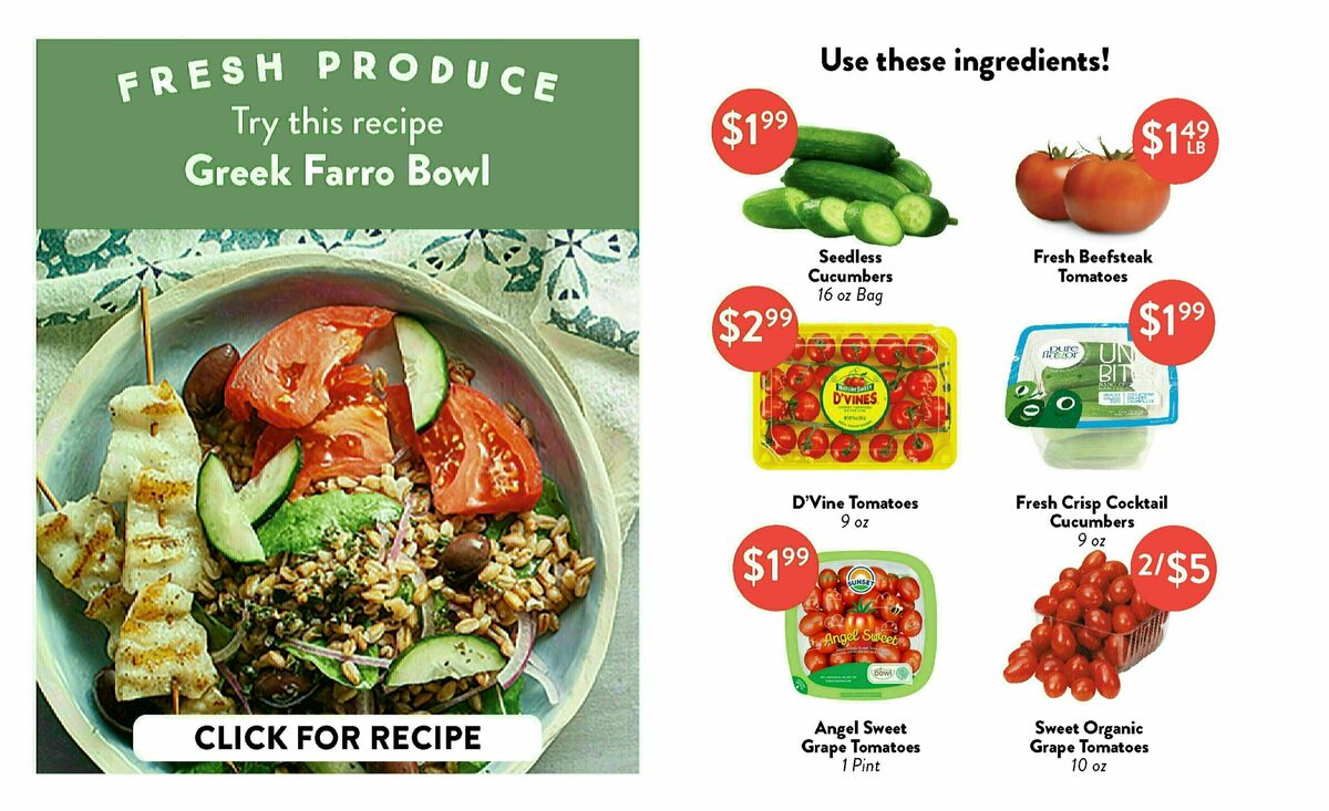 Fresh Thyme Farmers Market Weekly Ad from June 4