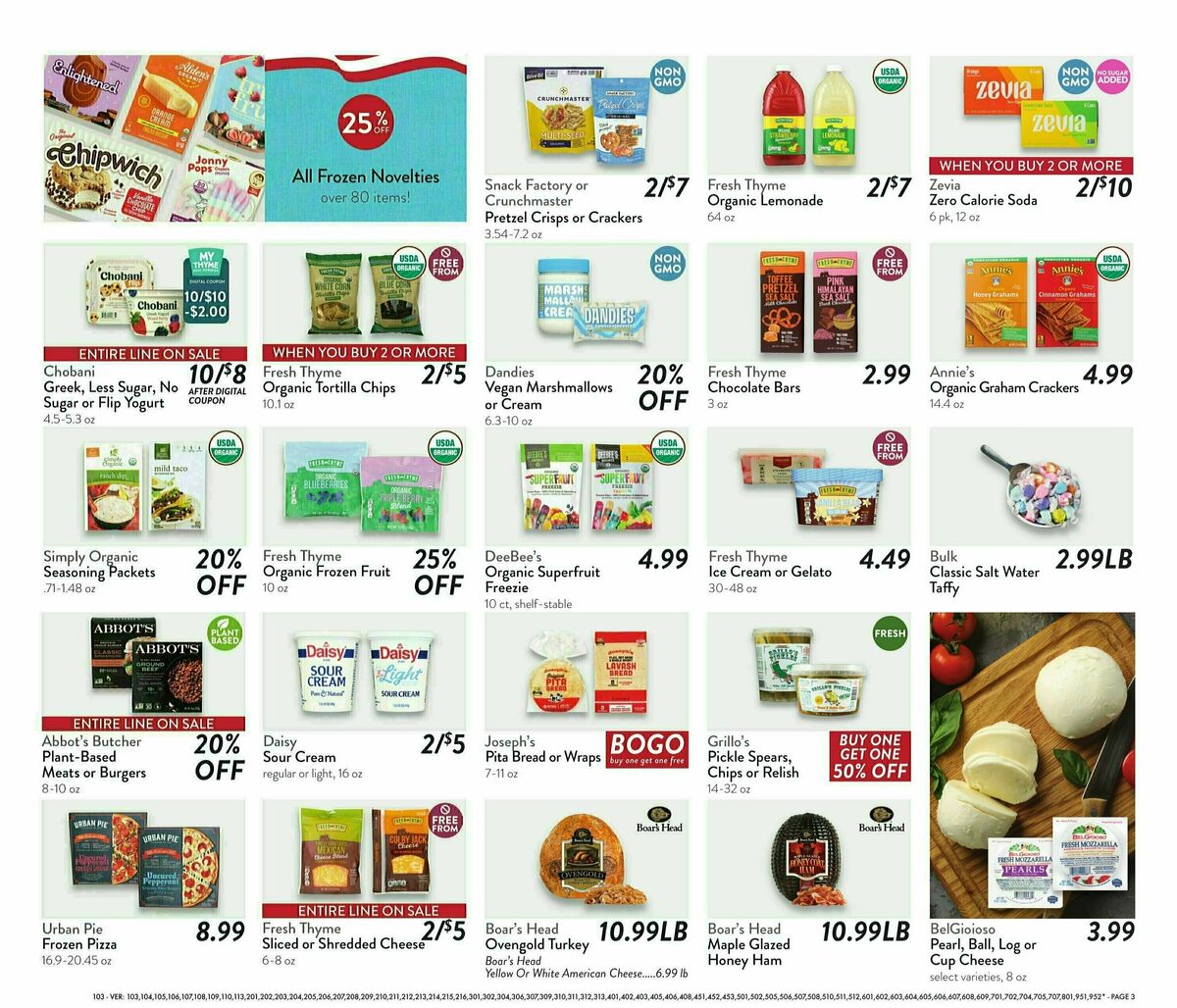 Fresh Thyme Farmers Market Weekly Ad from July 2