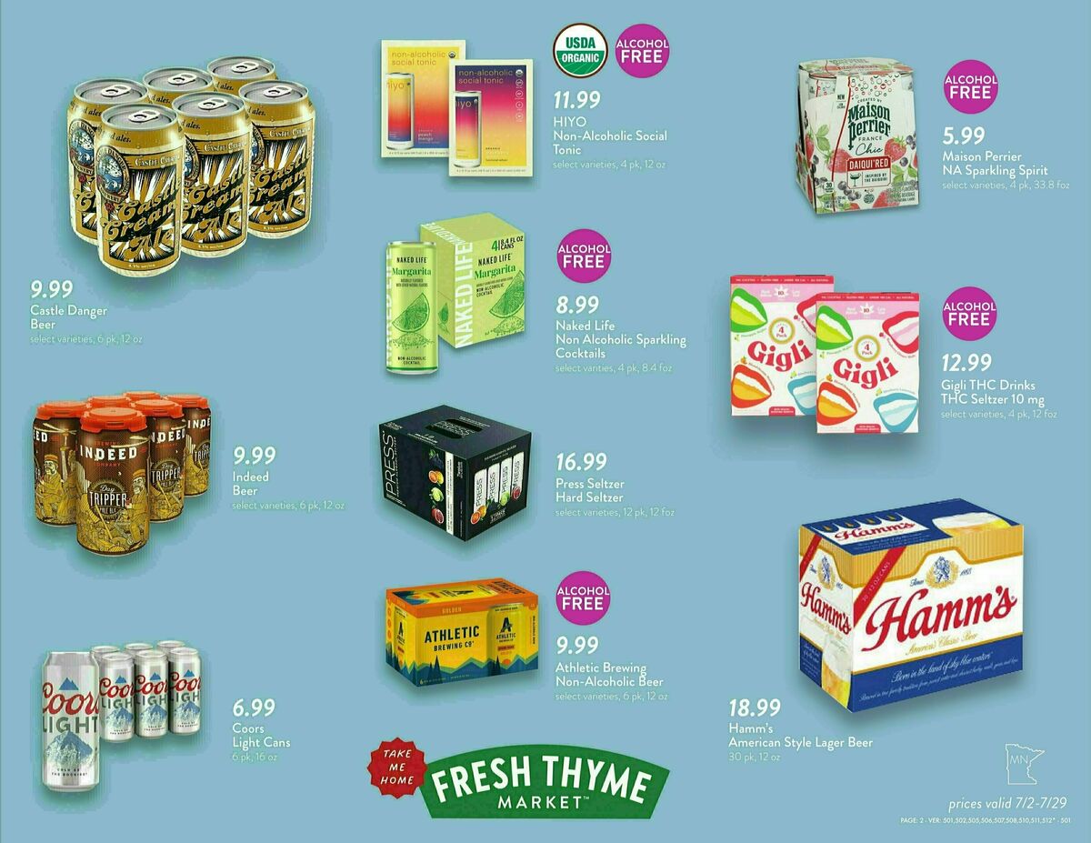 Fresh Thyme Farmers Market Weekly Ad from July 2
