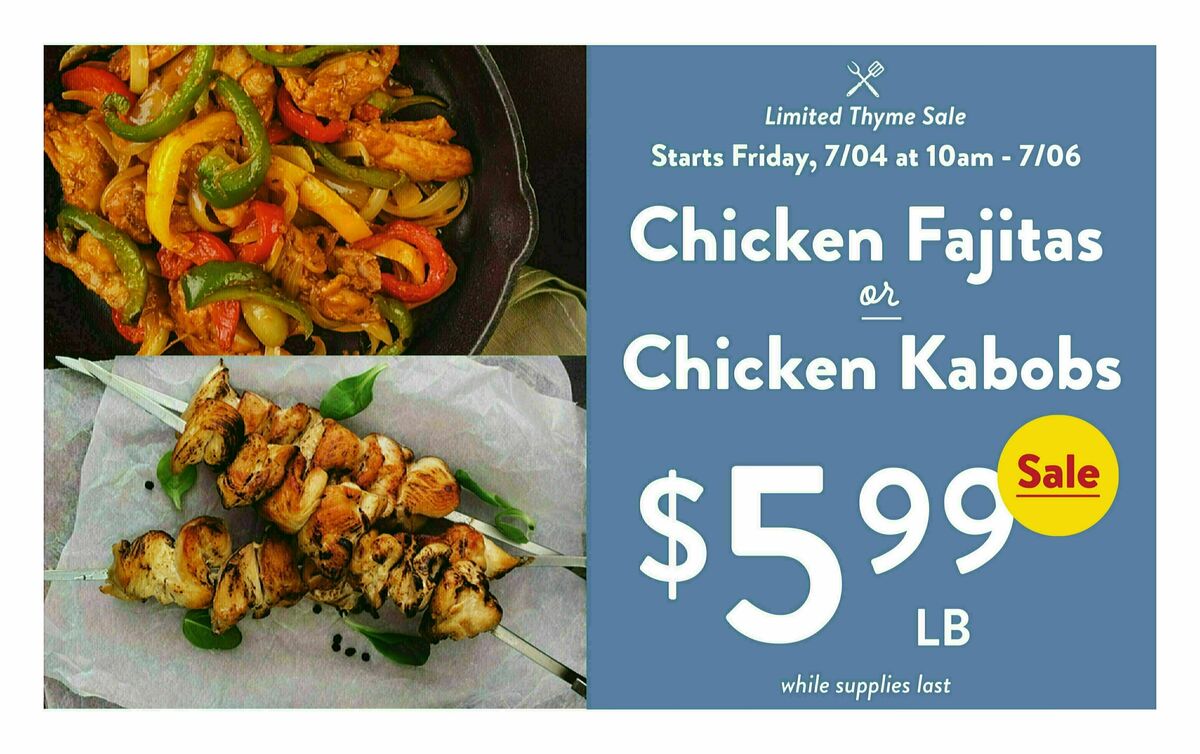 Fresh Thyme Farmers Market Weekly Ad from July 2