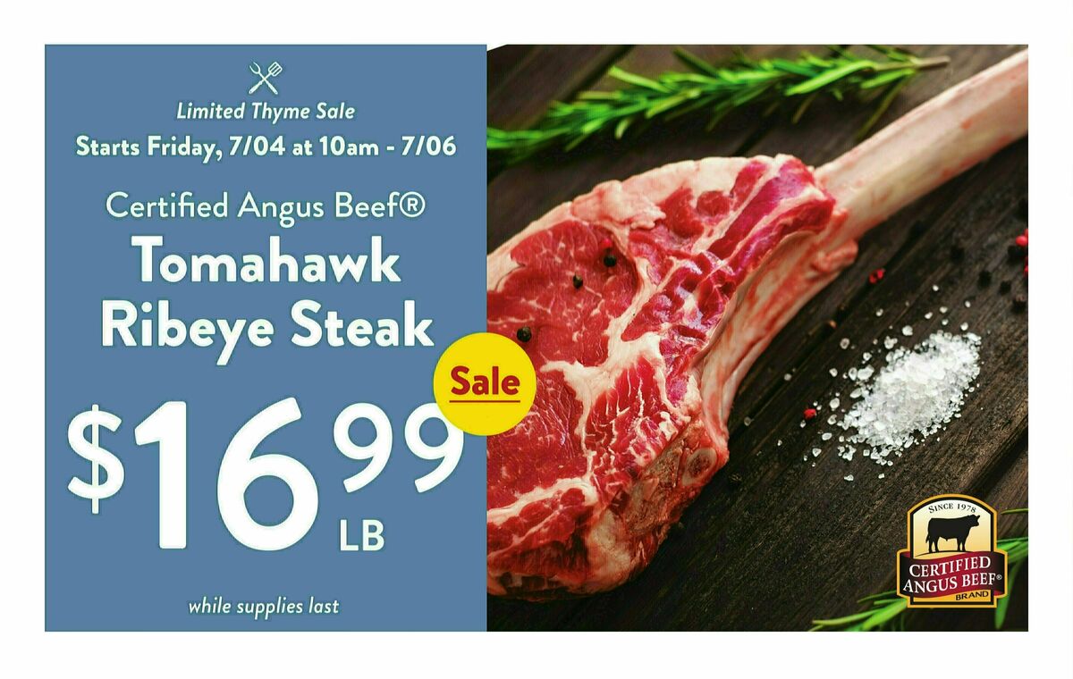 Fresh Thyme Farmers Market Weekly Ad from July 2