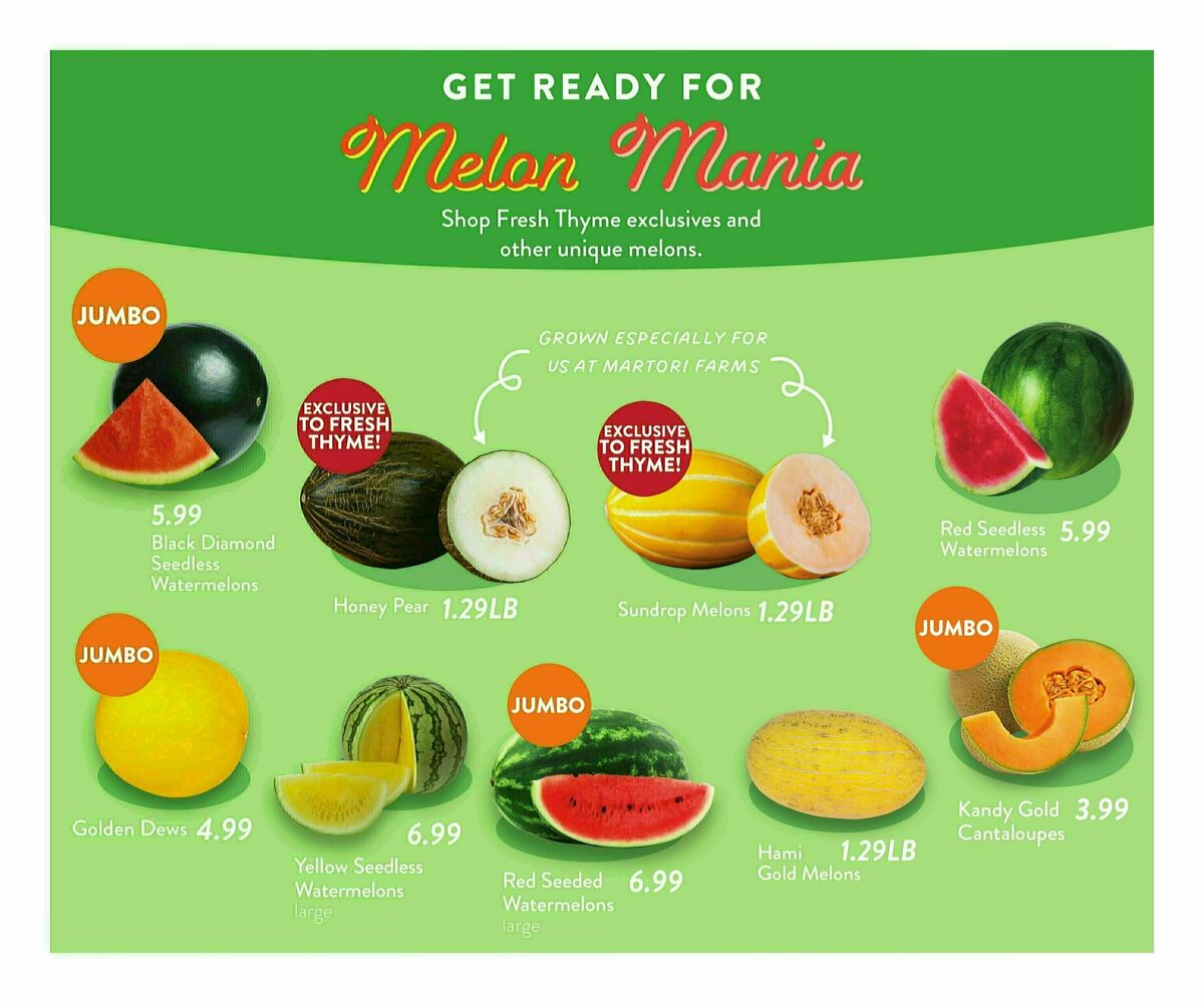 Fresh Thyme Farmers Market Weekly Ad from July 23