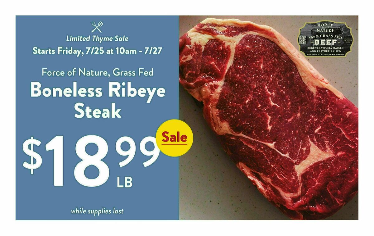 Fresh Thyme Farmers Market Weekly Ad from July 23