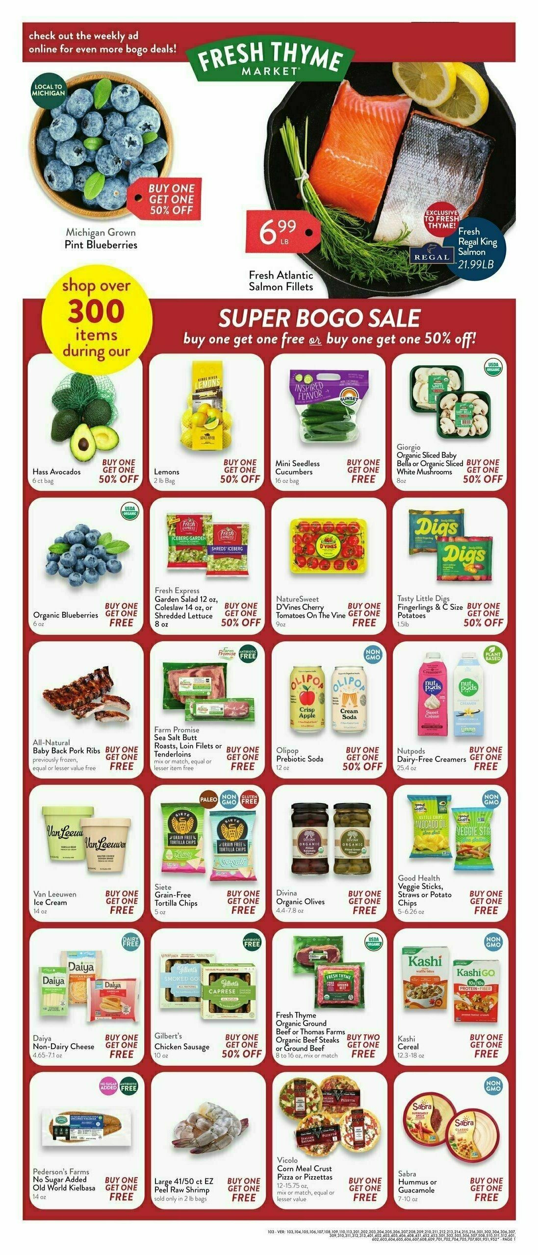 Fresh Thyme Farmers Market Weekly Ad from July 30