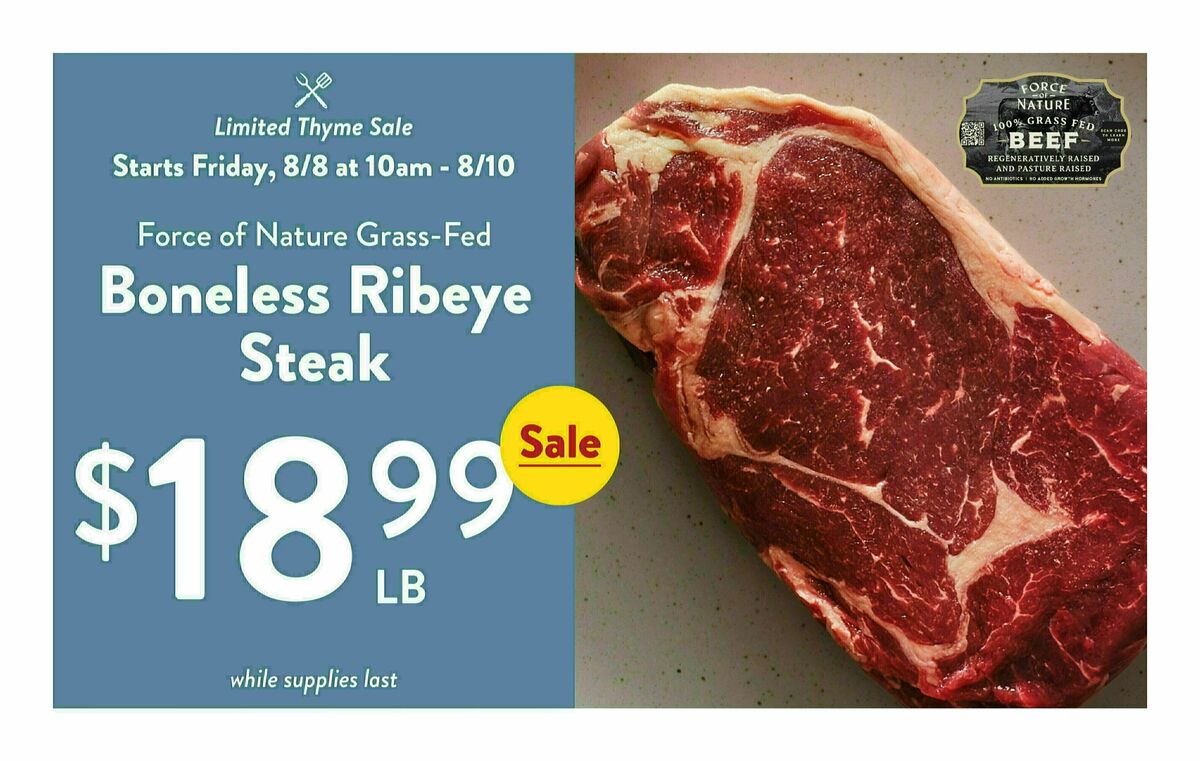 Fresh Thyme Farmers Market Weekly Ad from August 6