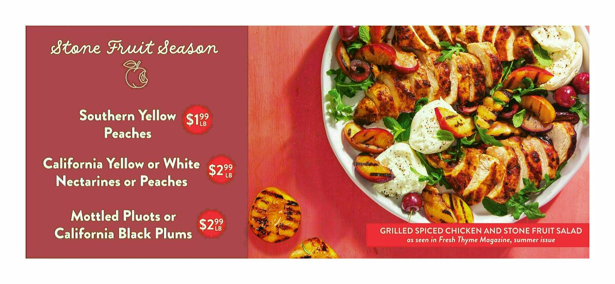 Fresh Thyme Farmers Market Weekly Ad from August 6
