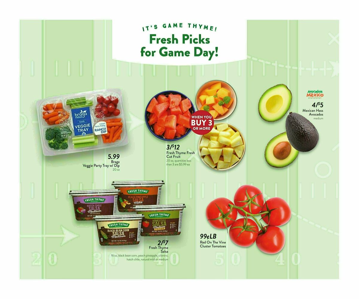 Fresh Thyme Farmers Market Weekly Ad from August 20