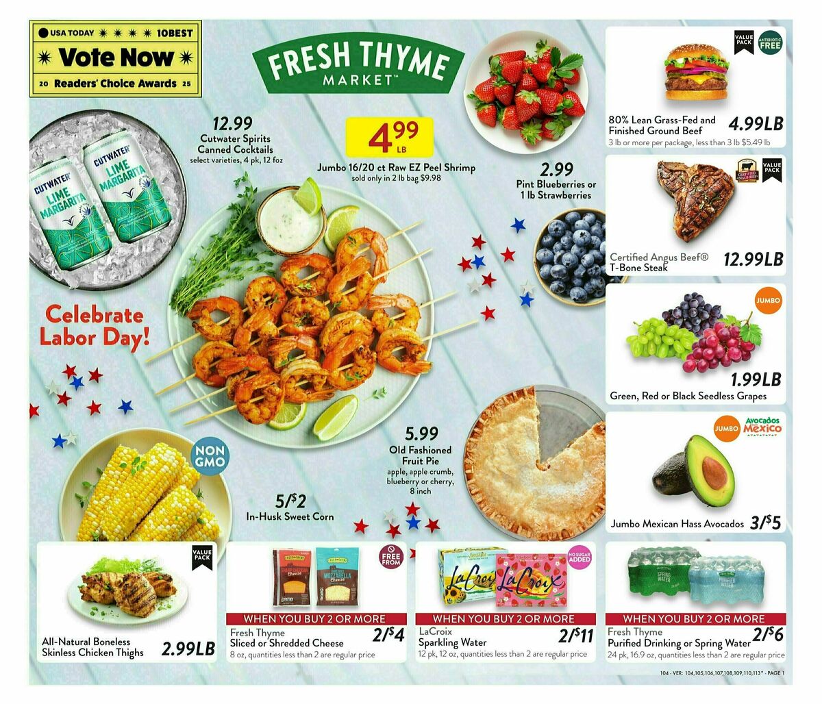 Fresh Thyme Farmers Market Weekly Ad from August 27