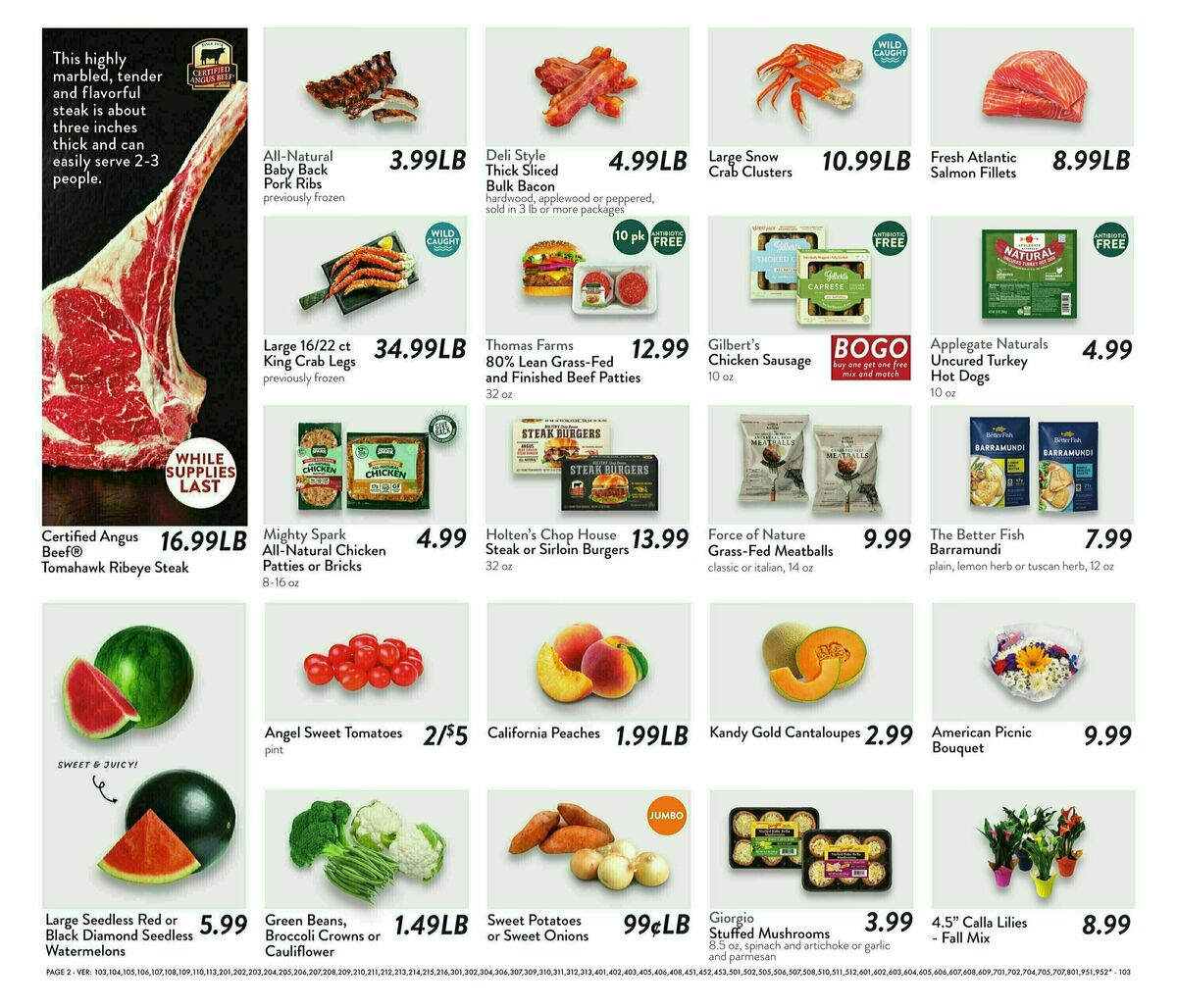 Fresh Thyme Farmers Market Weekly Ad from August 27