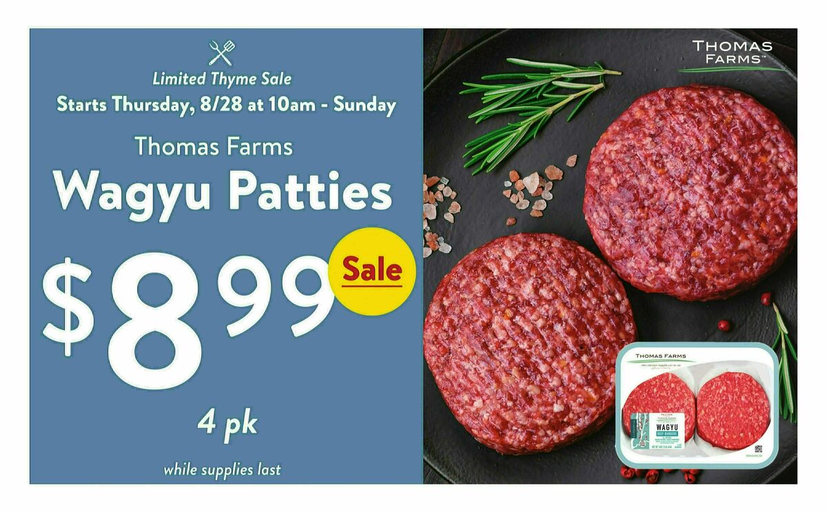 Fresh Thyme Farmers Market Weekly Ad from August 27