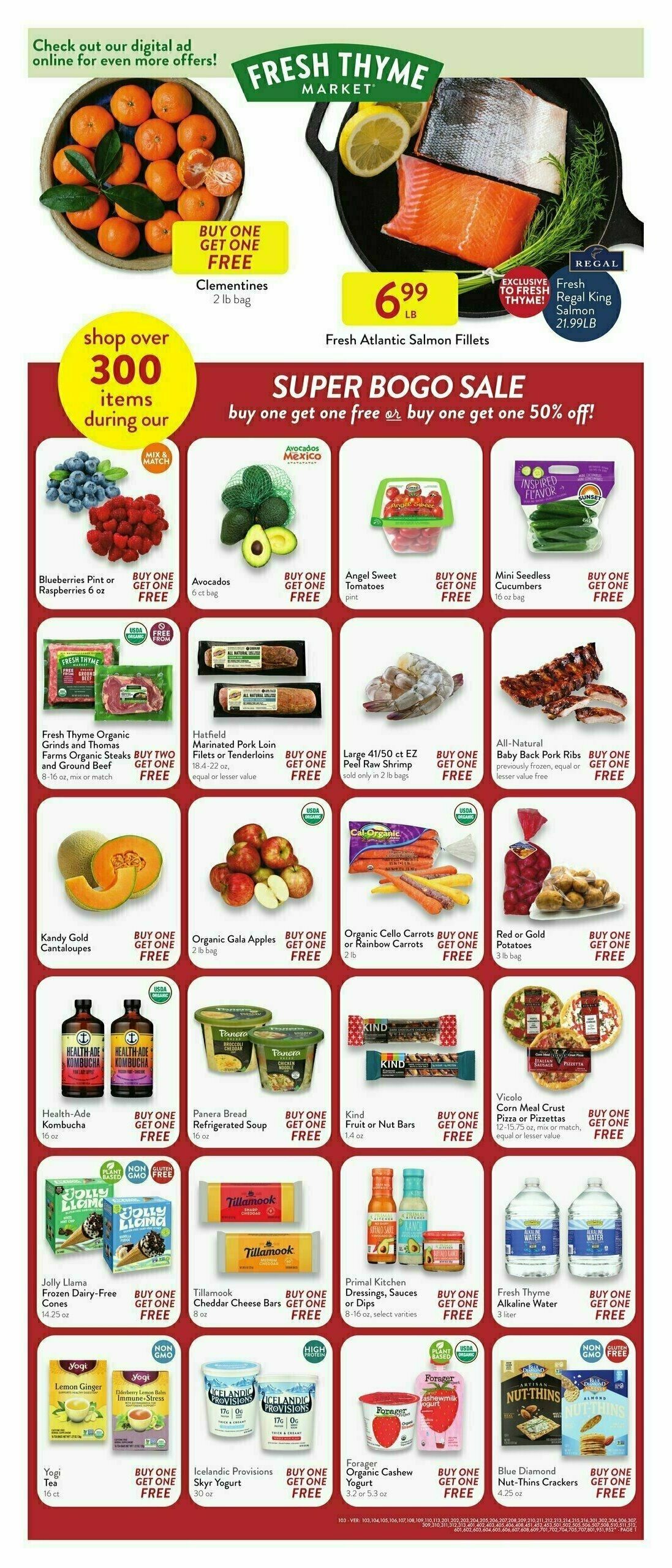 Fresh Thyme Farmers Market Weekly Ad from September 3