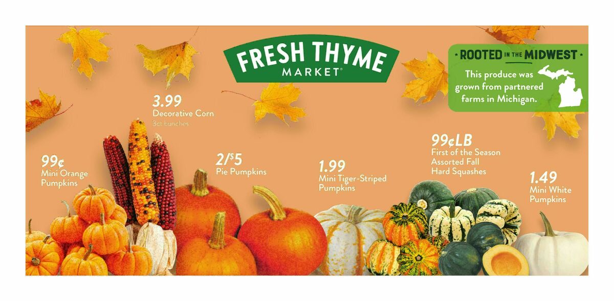 Fresh Thyme Farmers Market Weekly Ad from September 17