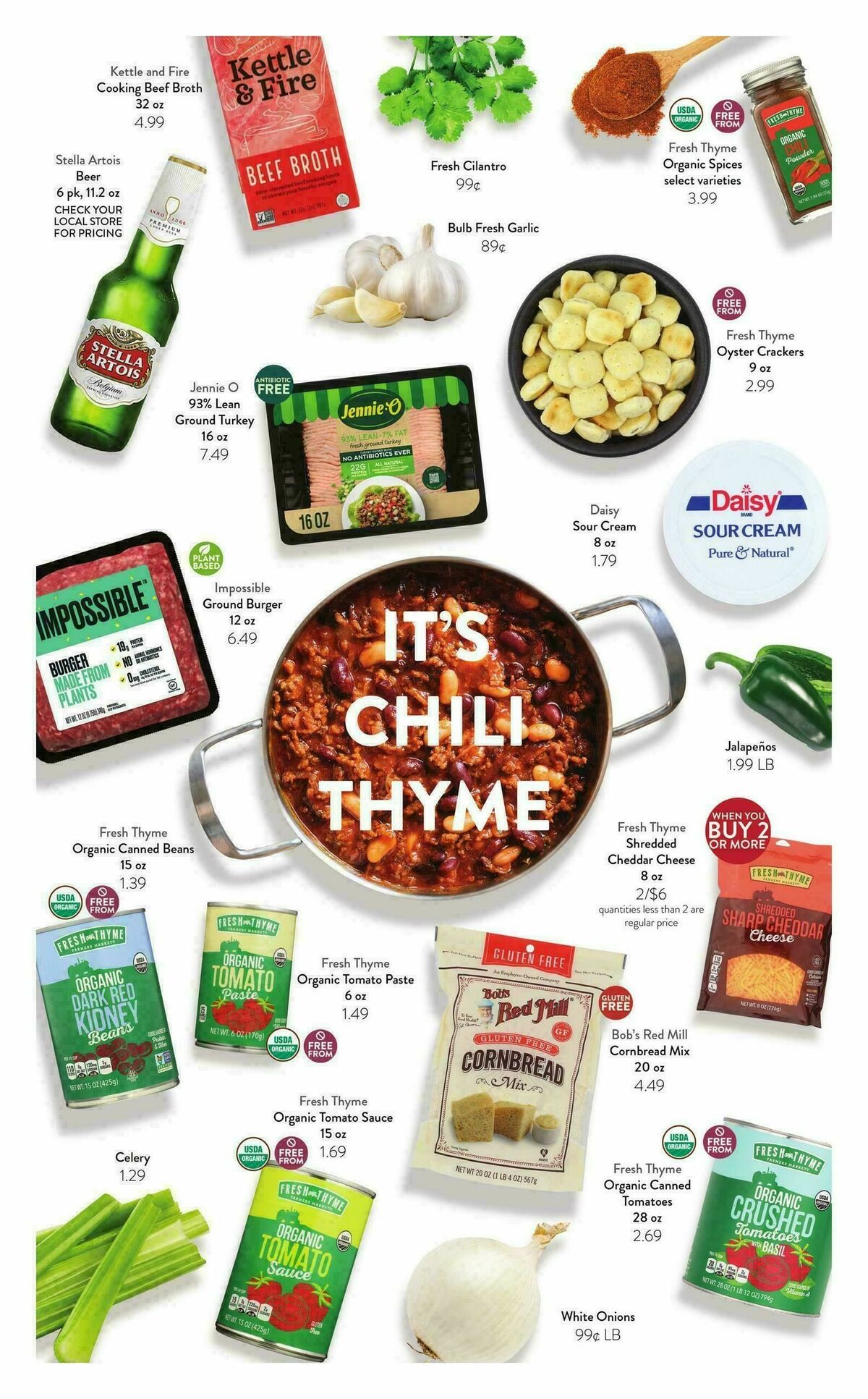 Fresh Thyme Farmers Market Weekly Ad from October 15