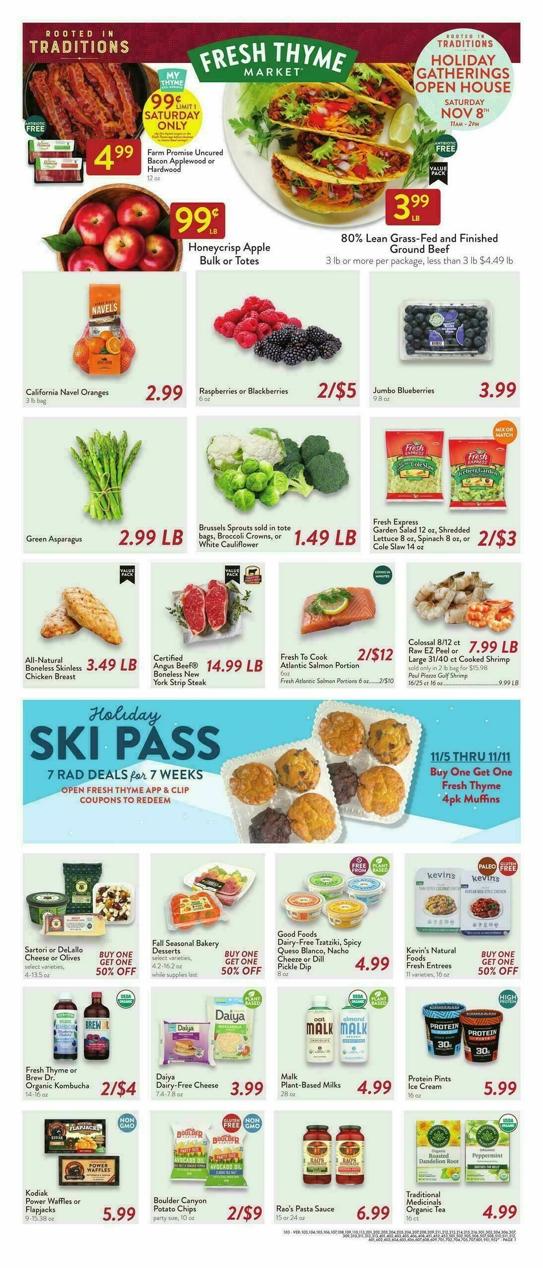 Fresh Thyme Farmers Market Weekly Ad from November 5