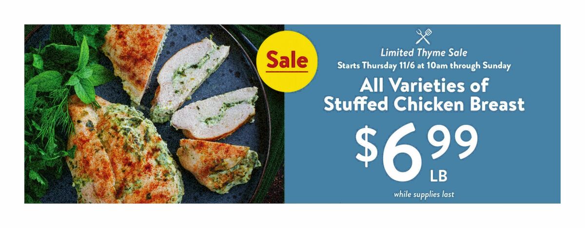 Fresh Thyme Farmers Market Weekly Ad from November 5