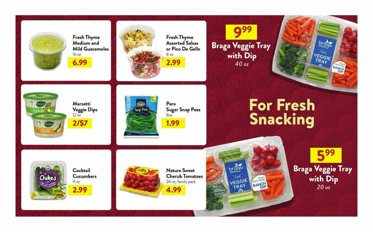 Fresh Thyme Farmers Market Weekly Ad from November 12