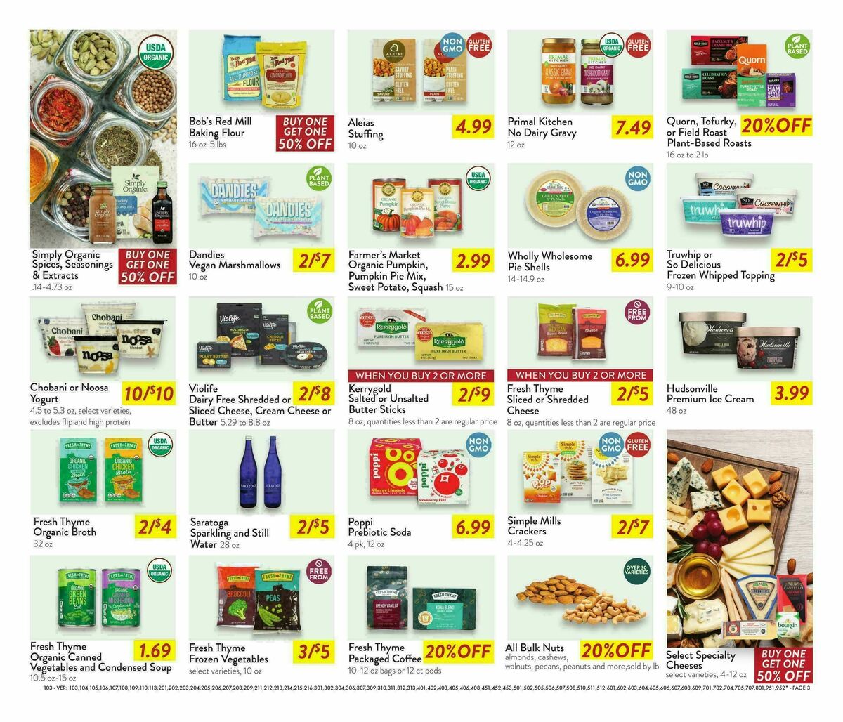 Fresh Thyme Farmers Market Weekly Ad from November 19