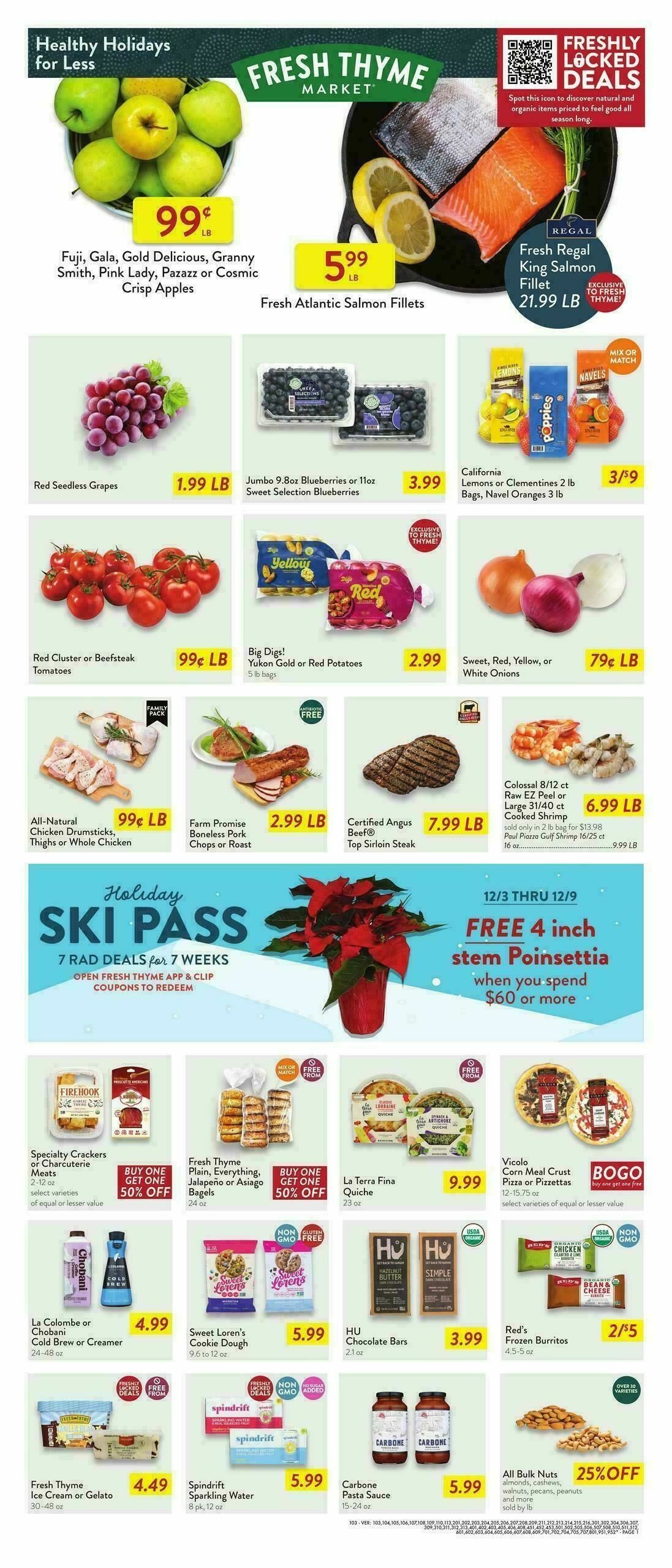 Fresh Thyme Farmers Market Weekly Ad from December 3