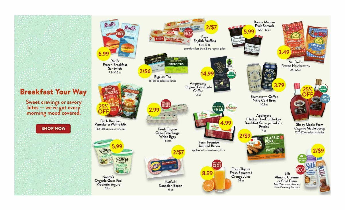 Fresh Thyme Farmers Market Weekly Ad from December 26