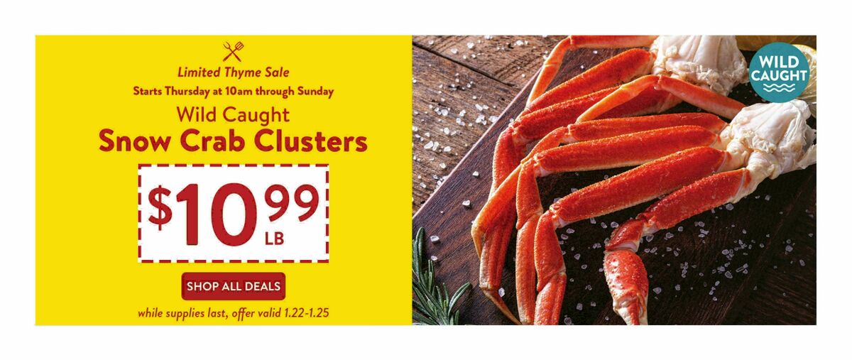 Fresh Thyme Farmers Market Weekly Ad from January 21