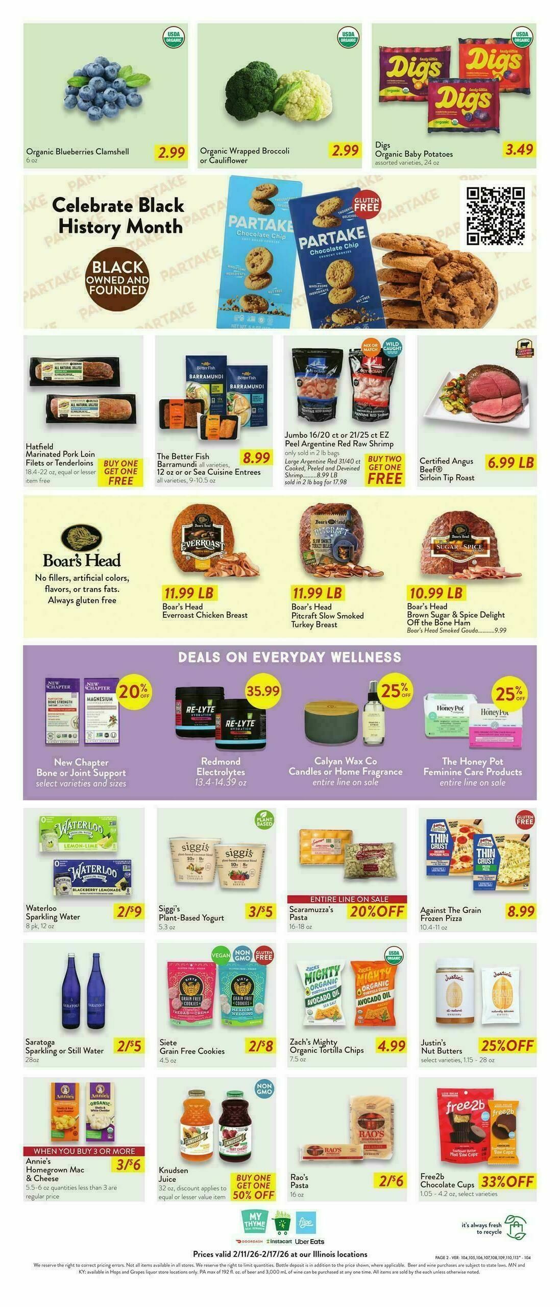 Fresh Thyme Farmers Market Weekly Ad from February 11