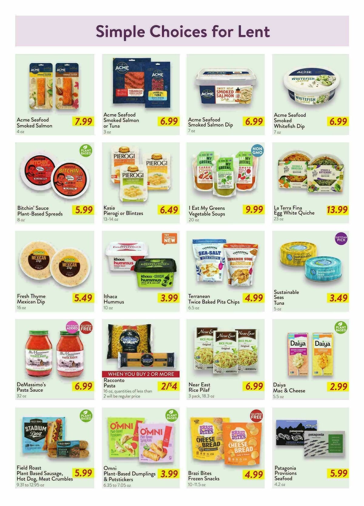 Fresh Thyme Farmers Market Weekly Ad from February 25