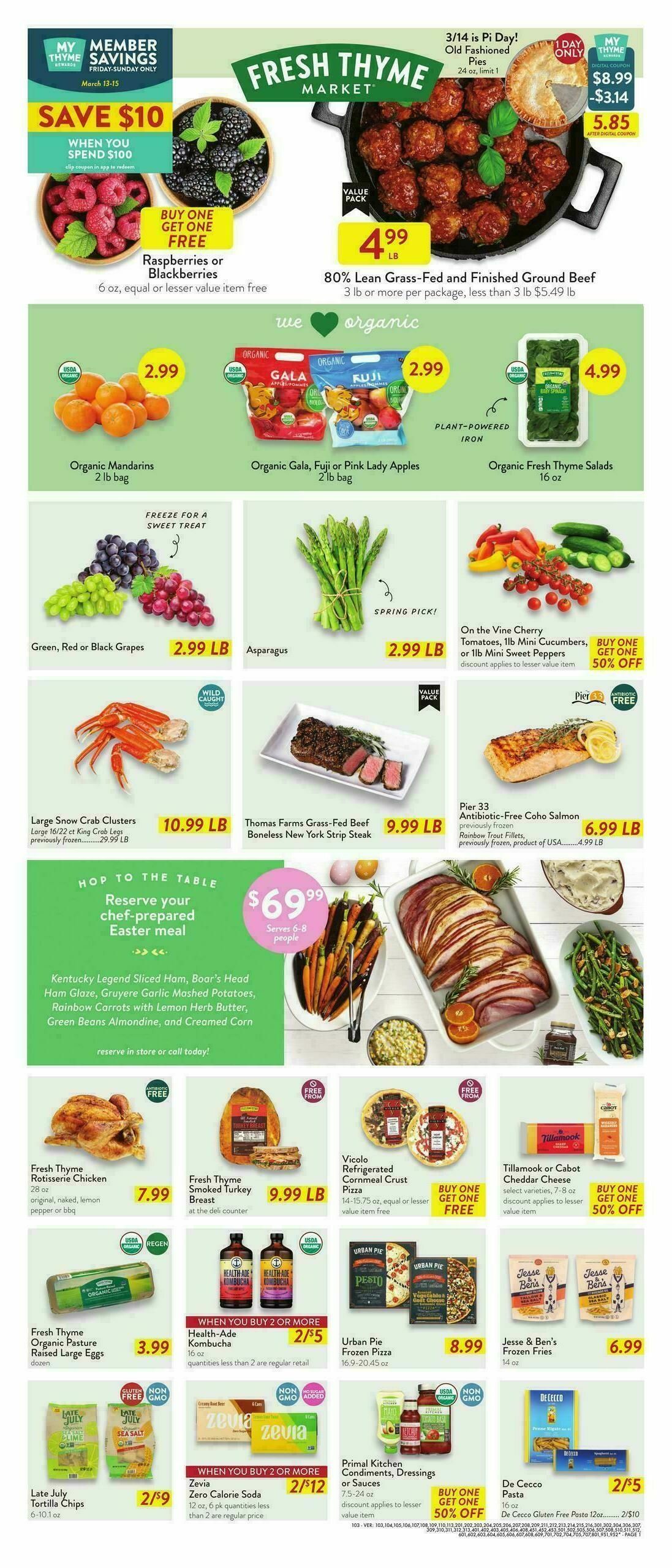Fresh Thyme Farmers Market Weekly Ad from March 11