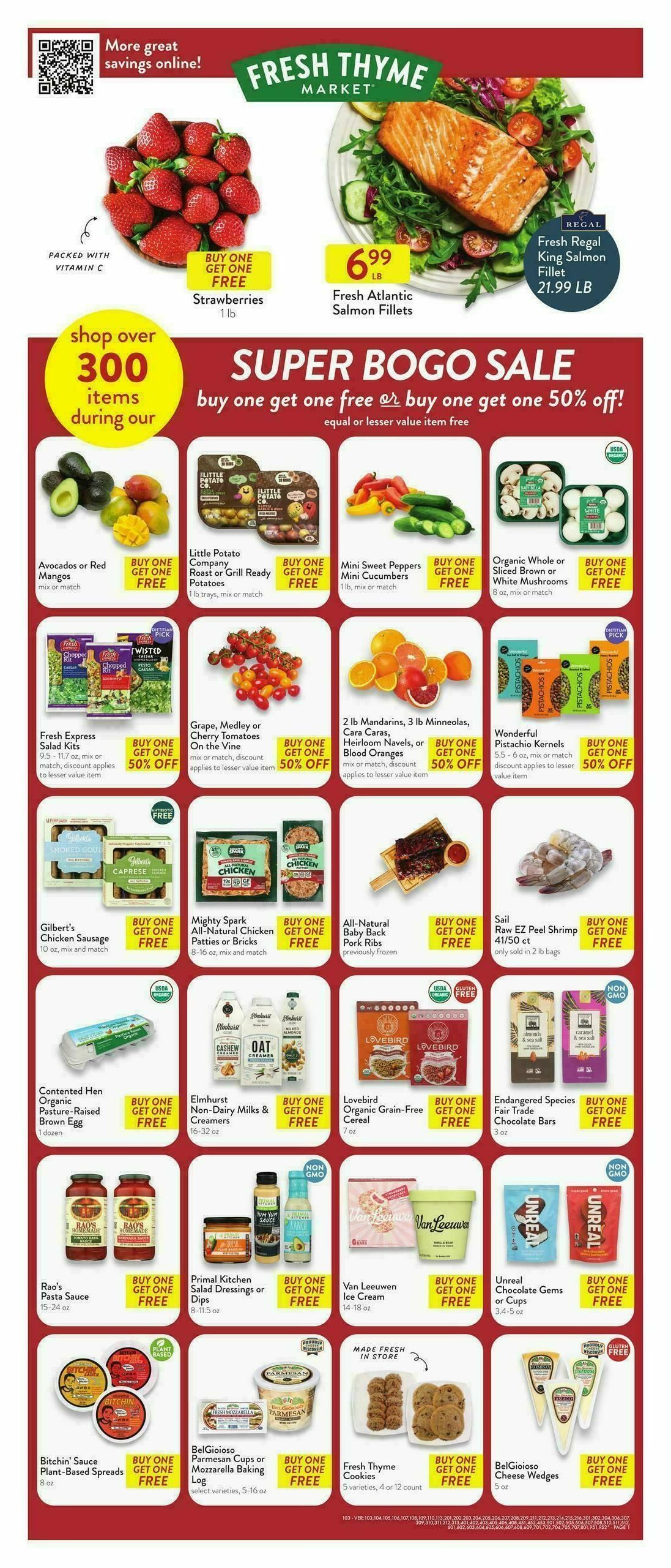 Fresh Thyme Farmers Market Weekly Ad from March 18