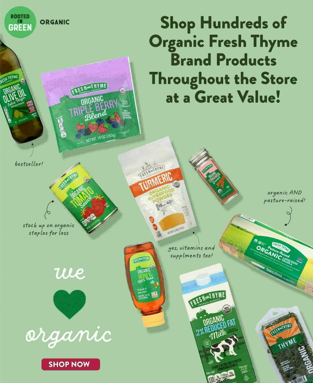 Fresh Thyme Farmers Market Weekly Ad from April 1