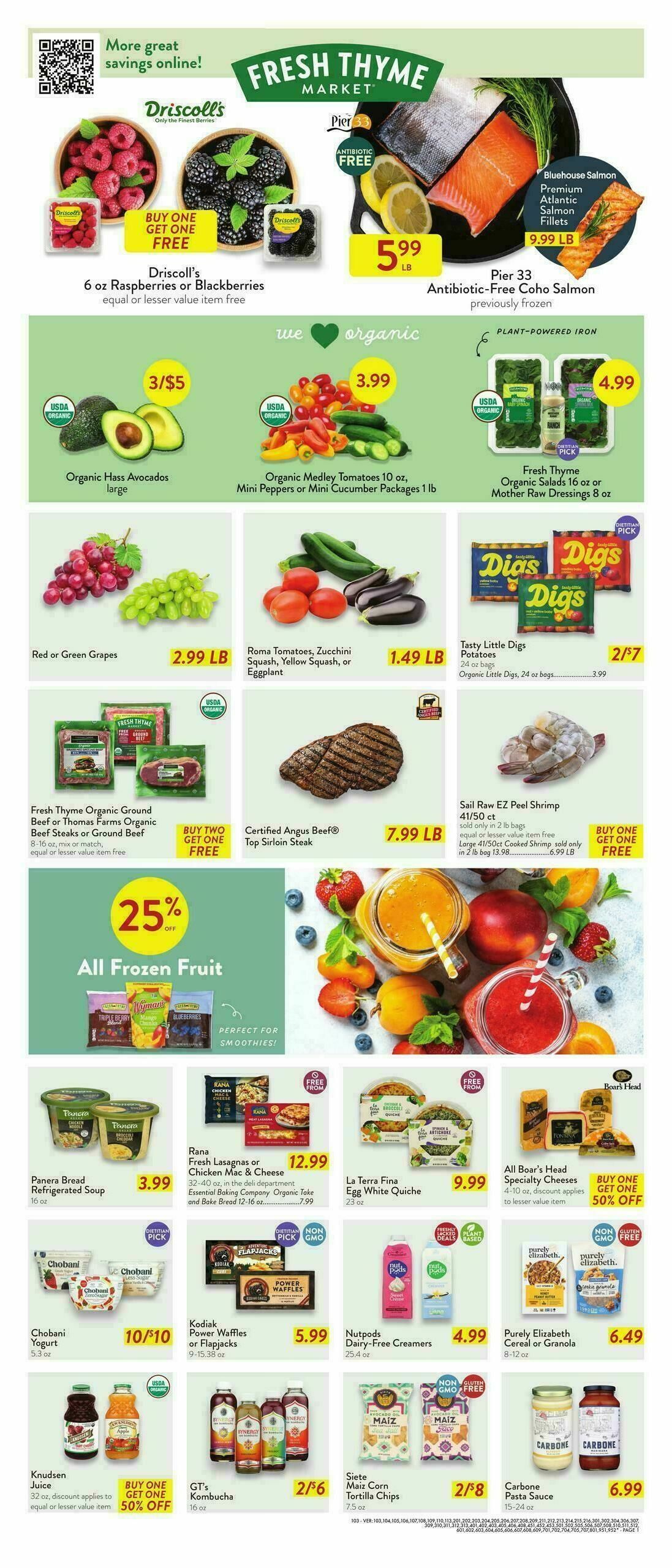 Fresh Thyme Farmers Market Weekly Ad from April 8